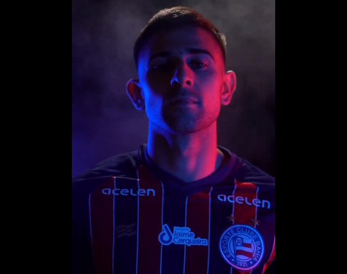 Bahia anuncia a contrataçao do meio-campista Nicolás Acevedo