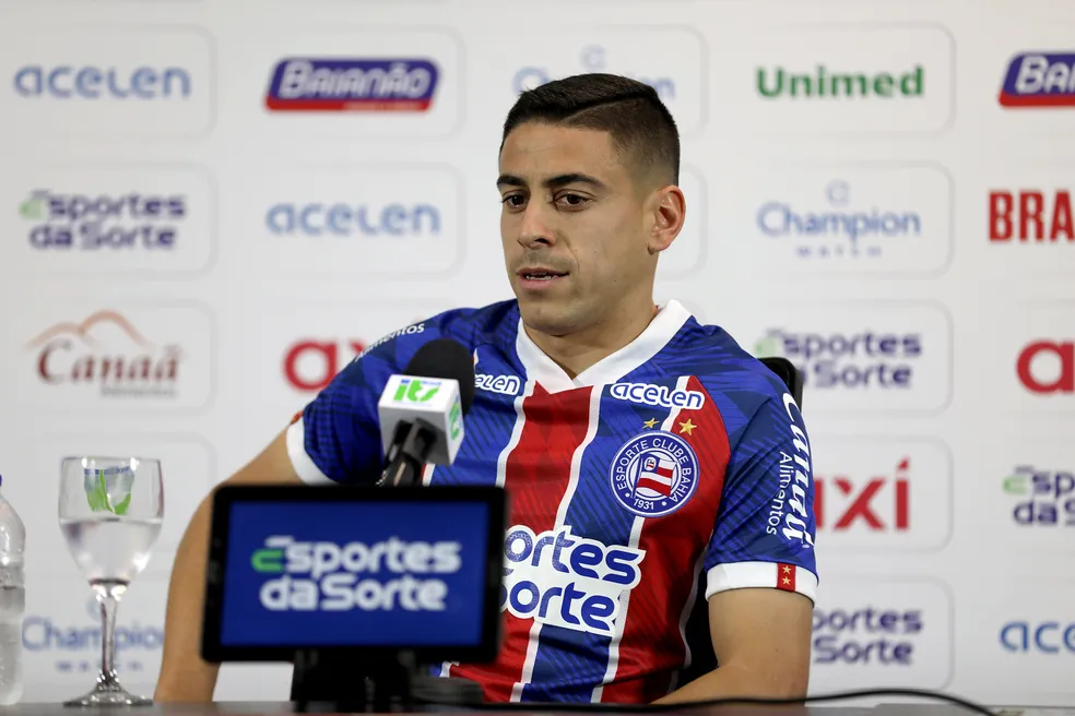 Pronto para estreia, Camilo Cándido projeta melhora do Bahia por vaga na Sul-Americana