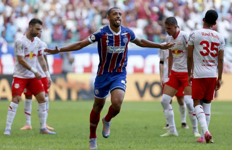 Bahia goleia Bragantino em casa e tenta se afastar da zona de rebaixamento