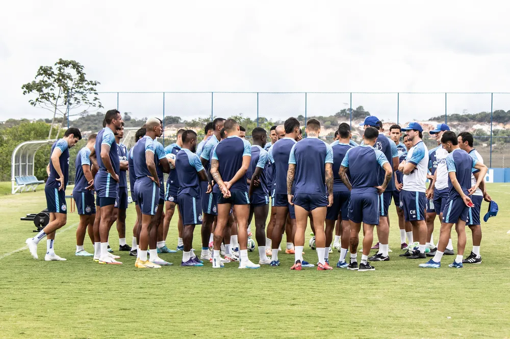 Bahia finaliza preparação para enfrentar o Cruzeiro