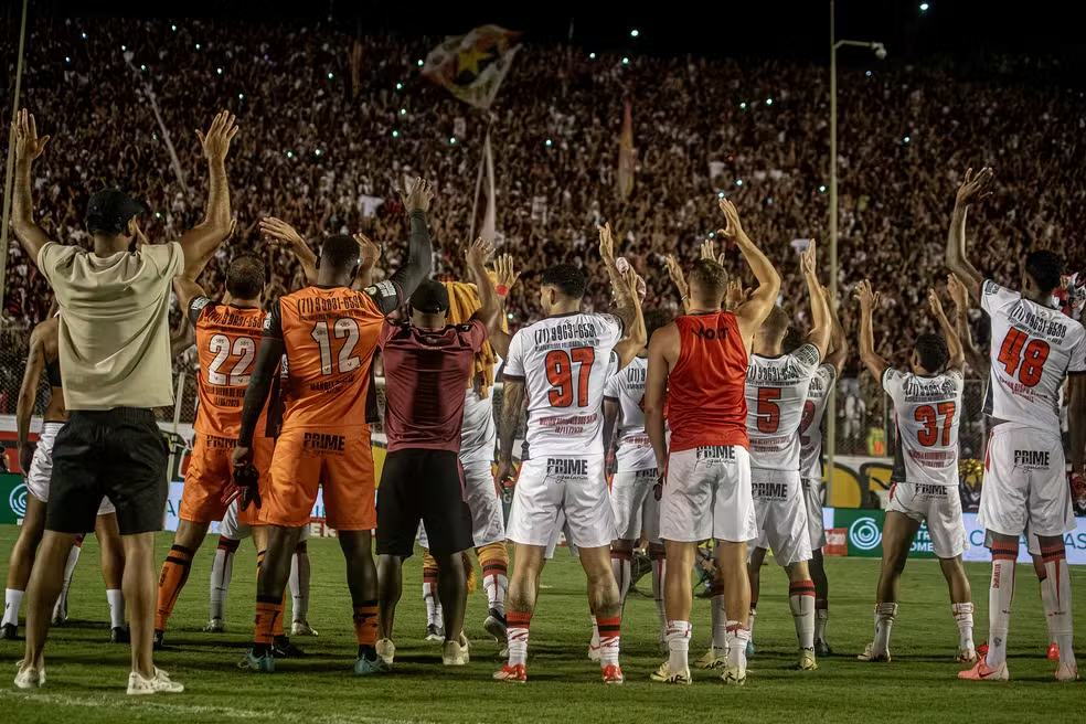 Após várias rodadas no Z-4 vitória finalmente embala e está em sua melhor posição no campeonato