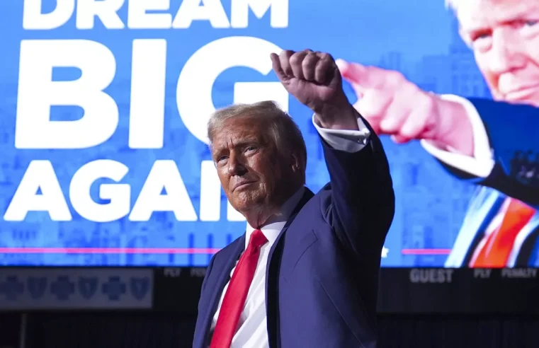 Donald Trump é eleito presidente dos EUA