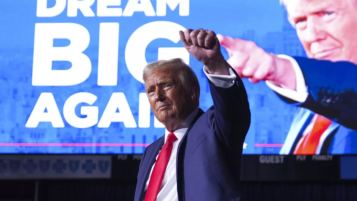 Donald Trump é eleito presidente dos EUA