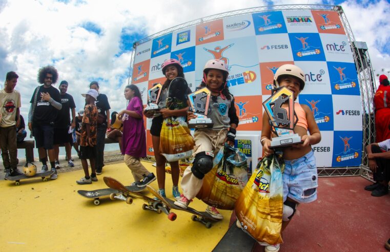 Salvador recebe última etapa do Circuito Baiano de Skate 2024