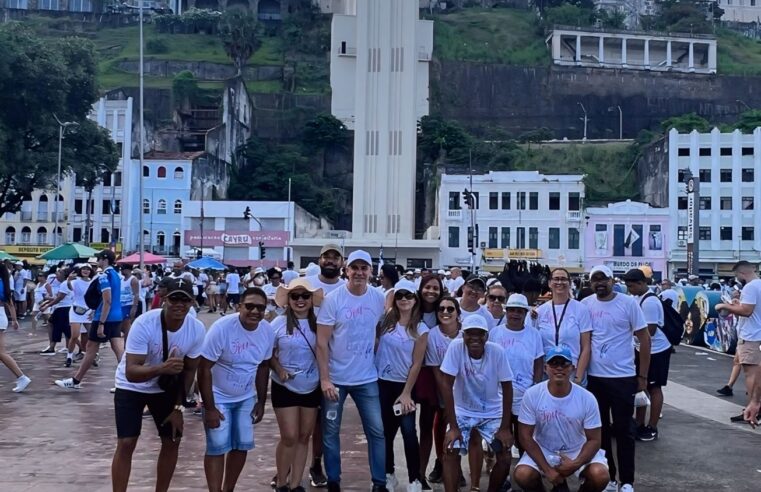 Euvaldo Jorge Junior , diretor da SPMJ, destaca defesa das mulheres na Lavagem do Bonfim