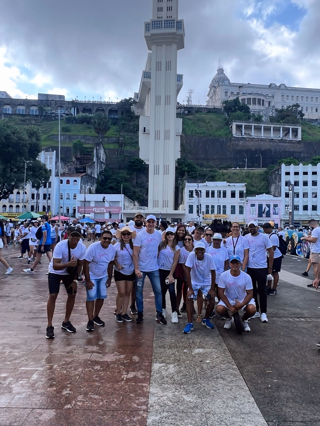 Euvaldo Jorge Junior , diretor da SPMJ, destaca defesa das mulheres na Lavagem do Bonfim