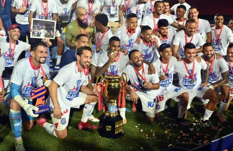Bahia empata com Vitória no Barradão e conquista o título baiano