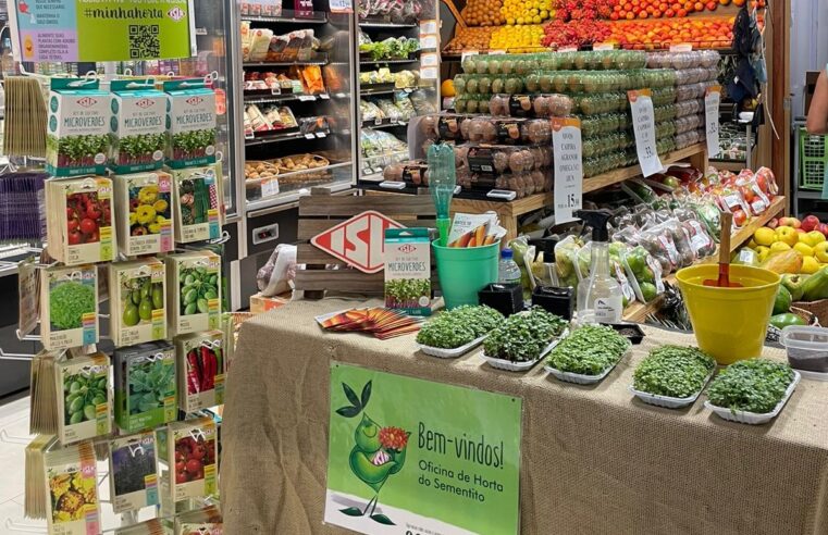 Oficina gratuita sobre cultivo de hortas abre Semana Nutriweek nesta terça-feira, 18 de março