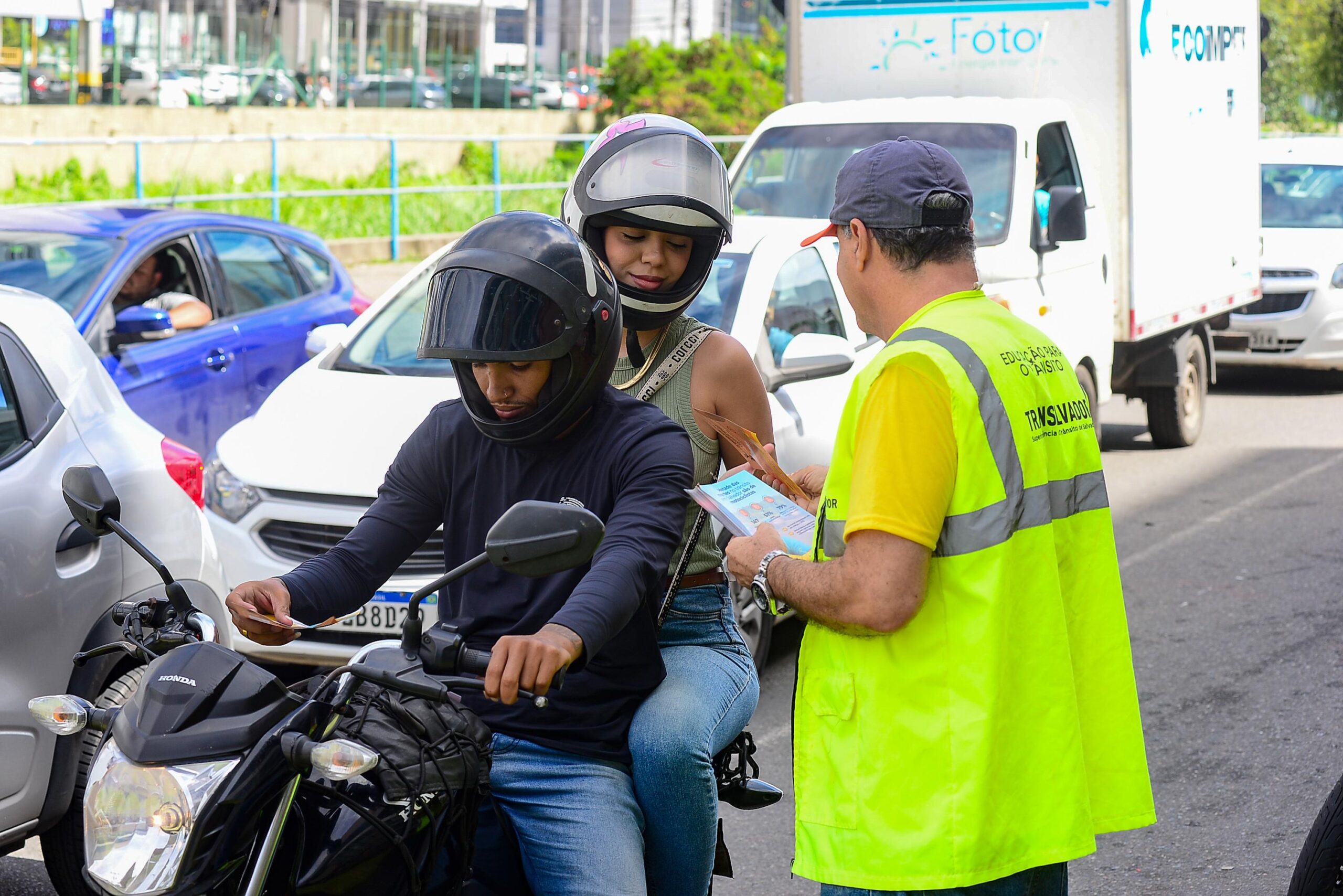 Prefeitura lança campanha de conscientização para motociclistas; 76% dos acidentes em 2025 envolveram motos
