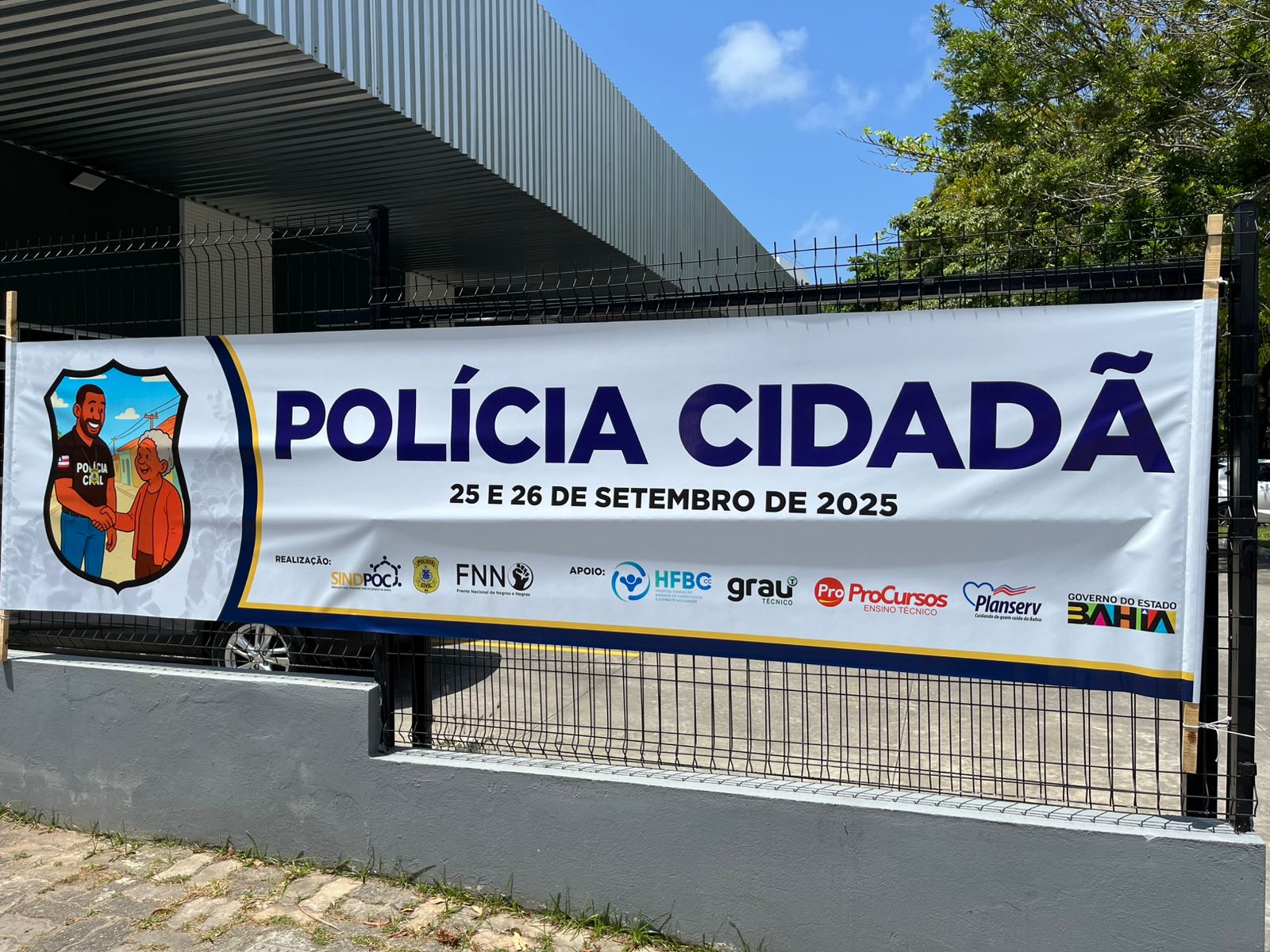 Projeto “Polícia Cidadã” leva serviços de saúde e acolhimento ao Complexo Policial do Ogunjá