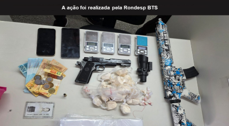 PM prende suspeitos de tráfico e apreende munição e simulacros de arma de fogo no Uruguai