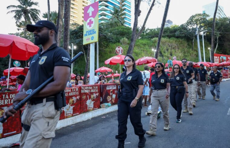Terceiro evento pré-carnaval não registra crime contra a vida