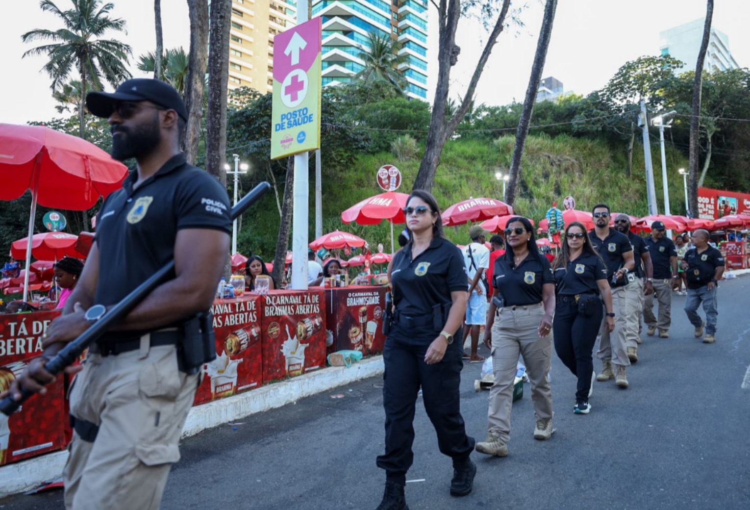 Terceiro evento pré-carnaval não registra crime contra a vida